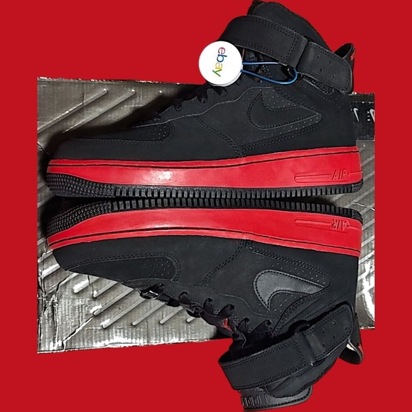 🚻 6.5Y US — AJF 6 GS 2008 [BLACK/VARSITY RED–WHITE] 343096-062 - Picture 2 of 9